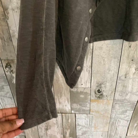 Saturday Sunday Anthropologie grey jacket XSP - Picture 4 of 6